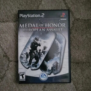PS2 Medal Of Honor European Assault